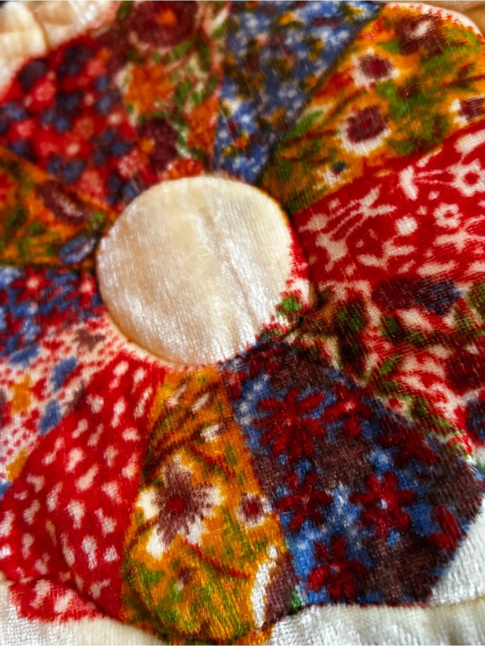 Vintage 1970s velvet